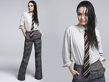 Mila Kunis, model, , Kunis, 2016, beautiful, actress, blend, Mila HD wallpaper