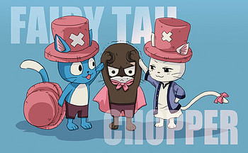 Happy Chopper, one piece, happy, fairy tail, chopper HD wallpaper