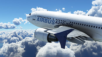 Microsoft Flight Simulator Airbus A310, video game, Microsoft Flight Simulator HD wallpaper