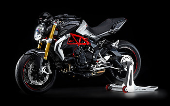 MV Agusta Brutale RR, 2022, side view, exterior, black Brutale RR, Italian Motorcycle, MV Agusta HD wallpaper