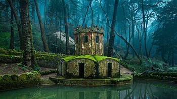 Portugal, Sintra town, Captivating , Enchanting architecture HD wallpaper