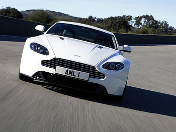 Auto, Aston Martin, Cars, Asphalt, Front View, 2011, V8, Vantage HD wallpaper