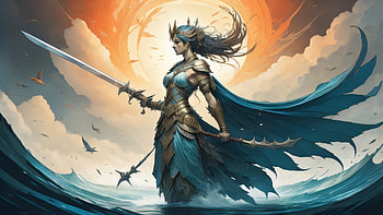 Valkyria, religious, mythology HD wallpaper