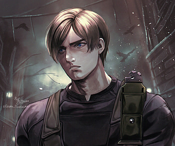 Leon S. Kennedy, Leon S. Kennedy, video game, Resident Evil 2 HD wallpaper