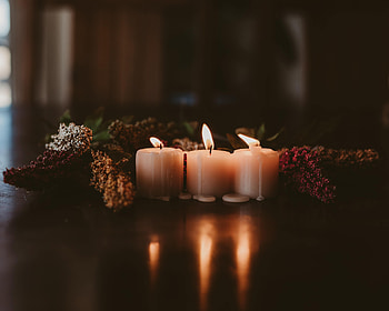 Candles, Dark, Flame, Miscellanea, Miscellaneous, Wax HD wallpaper