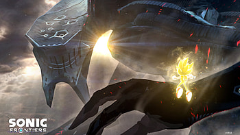 Sonic Frontiers - Titan, video game, Sonic Frontiers, Sonic the Hedgehog, futuristic, robot, Futuristic Gaming HD wallpaper