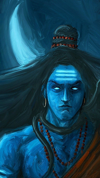 Best Mahadev, Digital Painting HD phone wallpaper