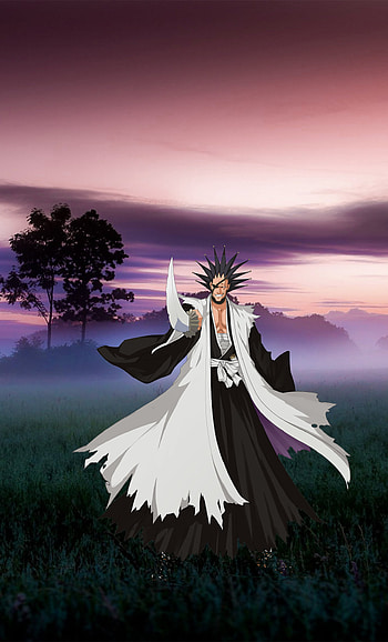 Zaraki Kenpachi, Kenpachi Zaraki, Anime, Bleach HD phone wallpaper