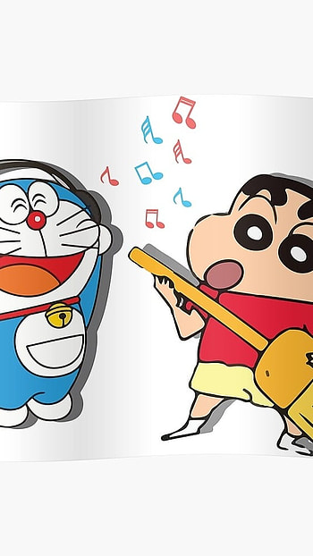 Shinchan And Doraemon, Doraemon, Cartoon HD phone wallpaper
