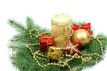Merry Christmas, boxes, gifts, beautiful, nice, star, elegant, happy new year, holiday, candle, ball, cool, harmony HD wallpaper