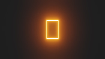 Minimalistic Glowing Gold Window , artist, artwork, digital-art, minimalism, minimalist HD wallpaper