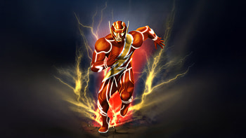 Flash Rising, flash, superheroes, artwork, art, digital-art, deviantart HD wallpaper