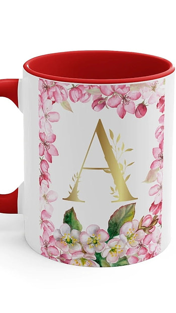 A Name Wale, Floral Design, Mug HD phone wallpaper