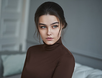 Beautiful women, attitude, portrait, pretty girl HD wallpaper
