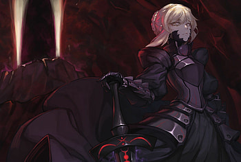 Anime Fate/Grand Order, Saber Alter , Female anime character HD wallpaper
