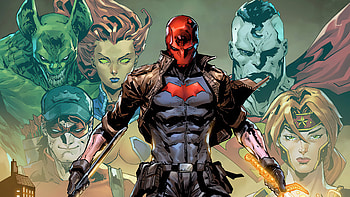 Red Hood Comic Art , red-hood, superheroes, artist, artwork, digital-art HD wallpaper