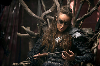 Alycia Debnam Carey In The 100, alycia-debnam-carey, the-100, tv-shows HD wallpaper