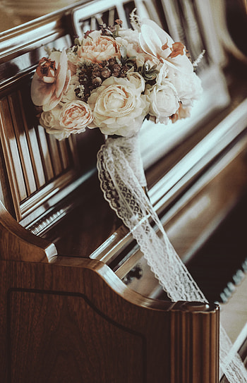 Flowers, Piano, Bouquet, Composition HD phone wallpaper