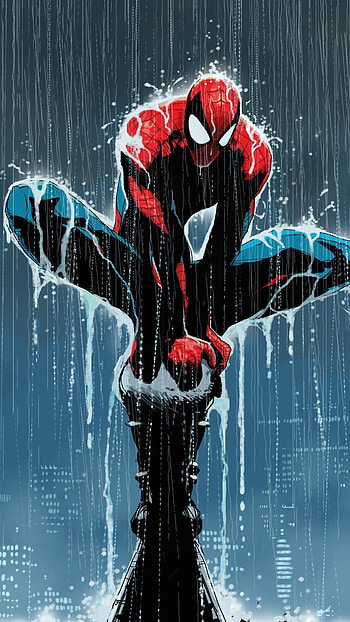 Spiderman, Funny HD phone wallpaper