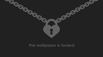 Locked Minimalism, typography, minimalism HD wallpaper