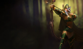 Ashe - The Frost Archer, the frost archer, blonde, bowmaster splash, beauty, ashe, cg, league of legends, , female, sexy, splash, archer, hot, girl, bowmaster, adventure, action, fantasy, video game, lovely, legends HD wallpaper
