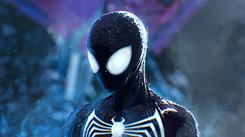 Symbiote Spiderman The Symbol Of Fear, spiderman, superheroes, artwork, art, digital-art, deviantart HD wallpaper