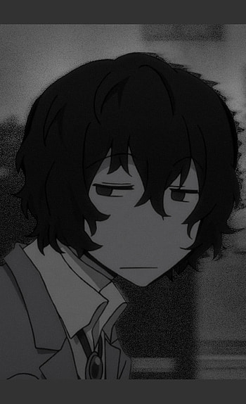 Dazai, Anime, Bungostraydogs, black HD phone wallpaper