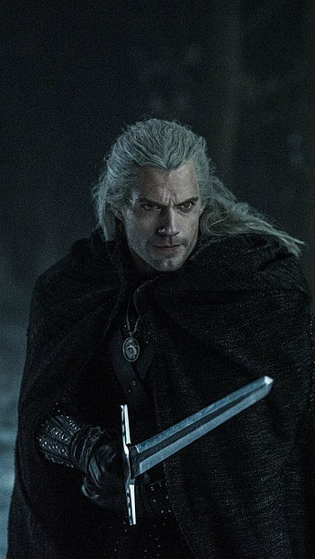 Geralt of Rivia, Fantasy world, Dark magic, Epic battles HD phone wallpaper