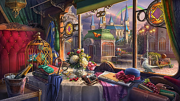Railway carriage, fantasy, ab games, abgames, stuff, interior HD wallpaper