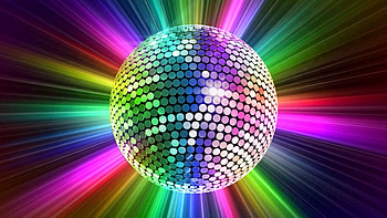 Disco ball, Reflective surface, Dancefloor staple, Nightclub vibes HD wallpaper