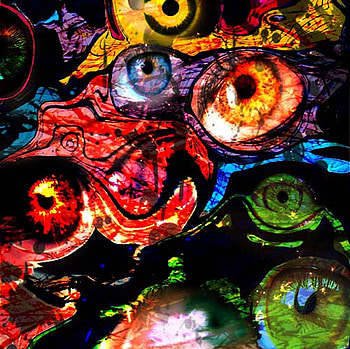 Eyes, see, fantasy, fear HD wallpaper