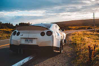 Sports, Nissan, Cars, Car, Machine, Sports Car, Back View, Rear View, Nissan Gt-R HD wallpaper