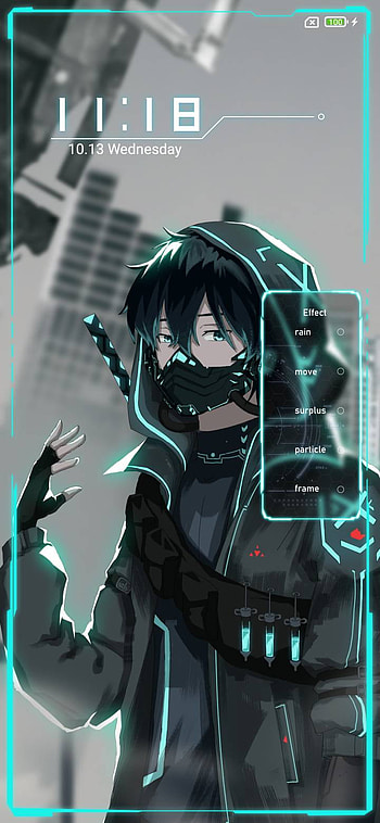 Swordsman In Black MIUI theme and Tutorial, Black Swordsman HD phone wallpaper