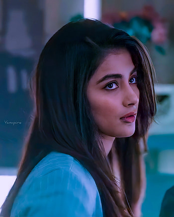 Pooja Hegde, lip HD phone wallpaper