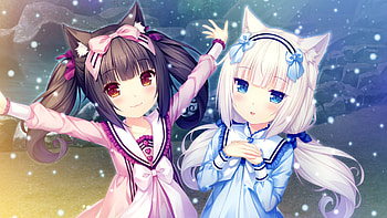 Nekopara, Anime, Chocola (Nekopara), Vanilla (Nekopara) HD wallpaper