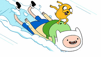 Adventure Time , Finn and Jake, Cartoon fantasy, Whimsical adventure HD wallpaper
