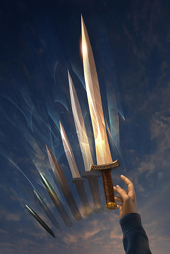 Percy Jackson fan art of Riptide. HD phone wallpaper