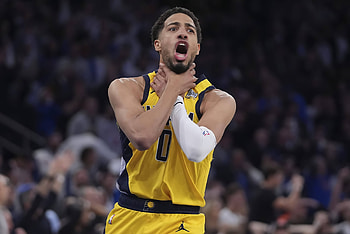Tyrese Haliburton hits buzzer-beater vs Knicks and Does the Choke 2.0, Sports, NBA, Indiana Pacers, Tyrese Haliburton HD wallpaper