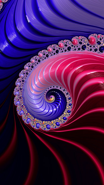 Fractal Art Trippy Psychedelic Background for Smart, Abstract, fractal HD phone wallpaper