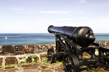 Fort Frederik, St. George, Franks Travelbox, Historical site HD wallpaper