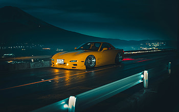 Yellow Mazda , mazda, cars HD wallpaper