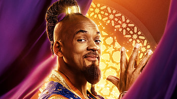 Will Smith as Genie in Aladdin HD wallpaper