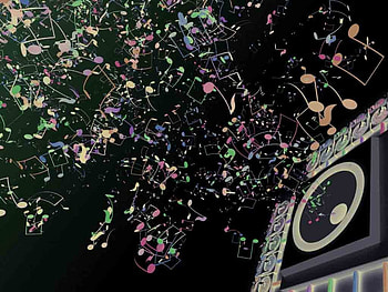 Music abstraction, music, abstract HD wallpaper