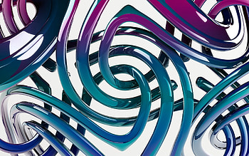 3D, Smooth, Form, Plexus, Figurines, Figures HD wallpaper