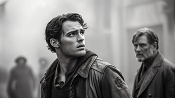 Grayscale Elegance: Ultra Experience, grayscale, drama, Black & White, Historical, Suspense HD wallpaper