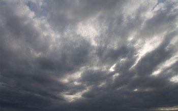 Gray Cloudy Sky, Rainy sky, Raining atmosphere, Fresh and cool HD wallpaper