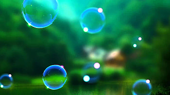 Moving Bubbles HD wallpaper