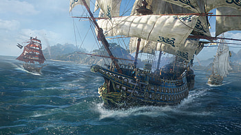 Skull and Bones Game - Nautical Battle Scene, video game, Skull and Bones HD wallpaper