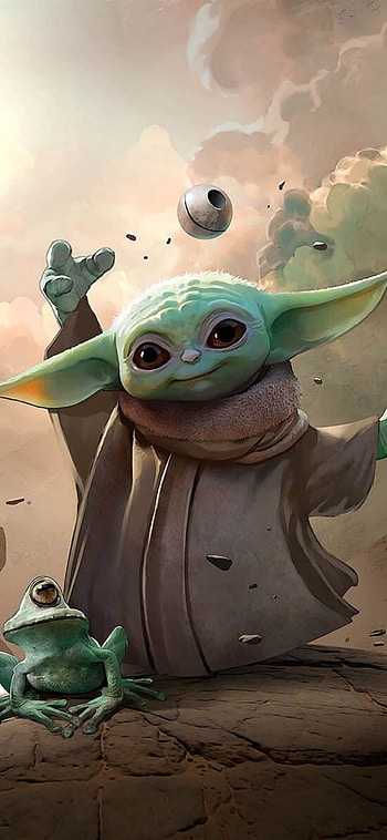 Baby Yoda HD phone wallpaper