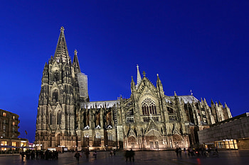 Cologne Cathedral, Architectural marvel, Bridge and cathedral, Jooinn's HD wallpaper